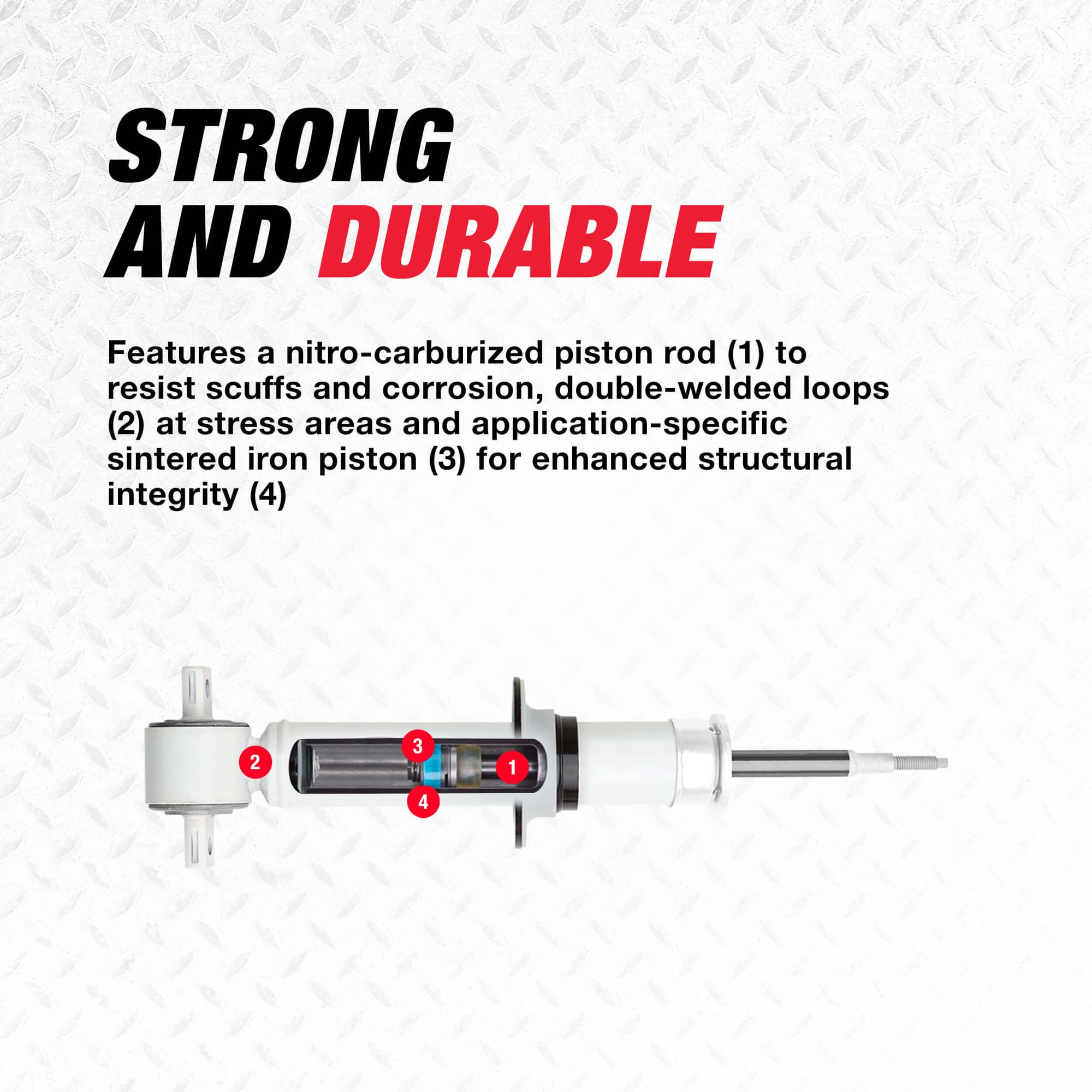 RS55859 Rancho RS5000X Suspension Strut