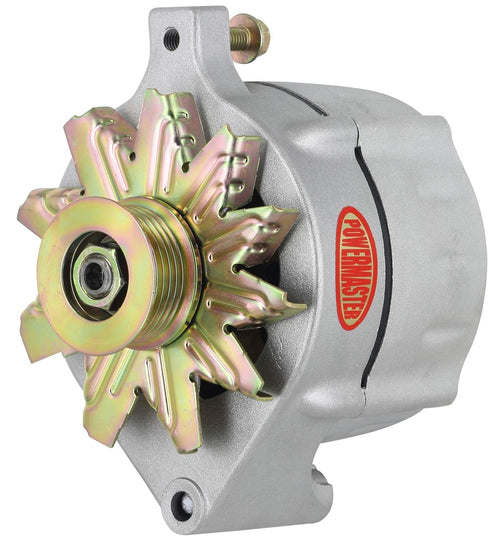 Alt Ford Powermaster Upgrade Natural 150A 16 Volt Smooth Look™ 6 grv Pulley 1-Wire