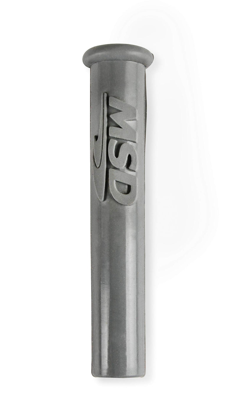 34564 MSD Boots, Straight, Logo Gray Silicone, 50EA