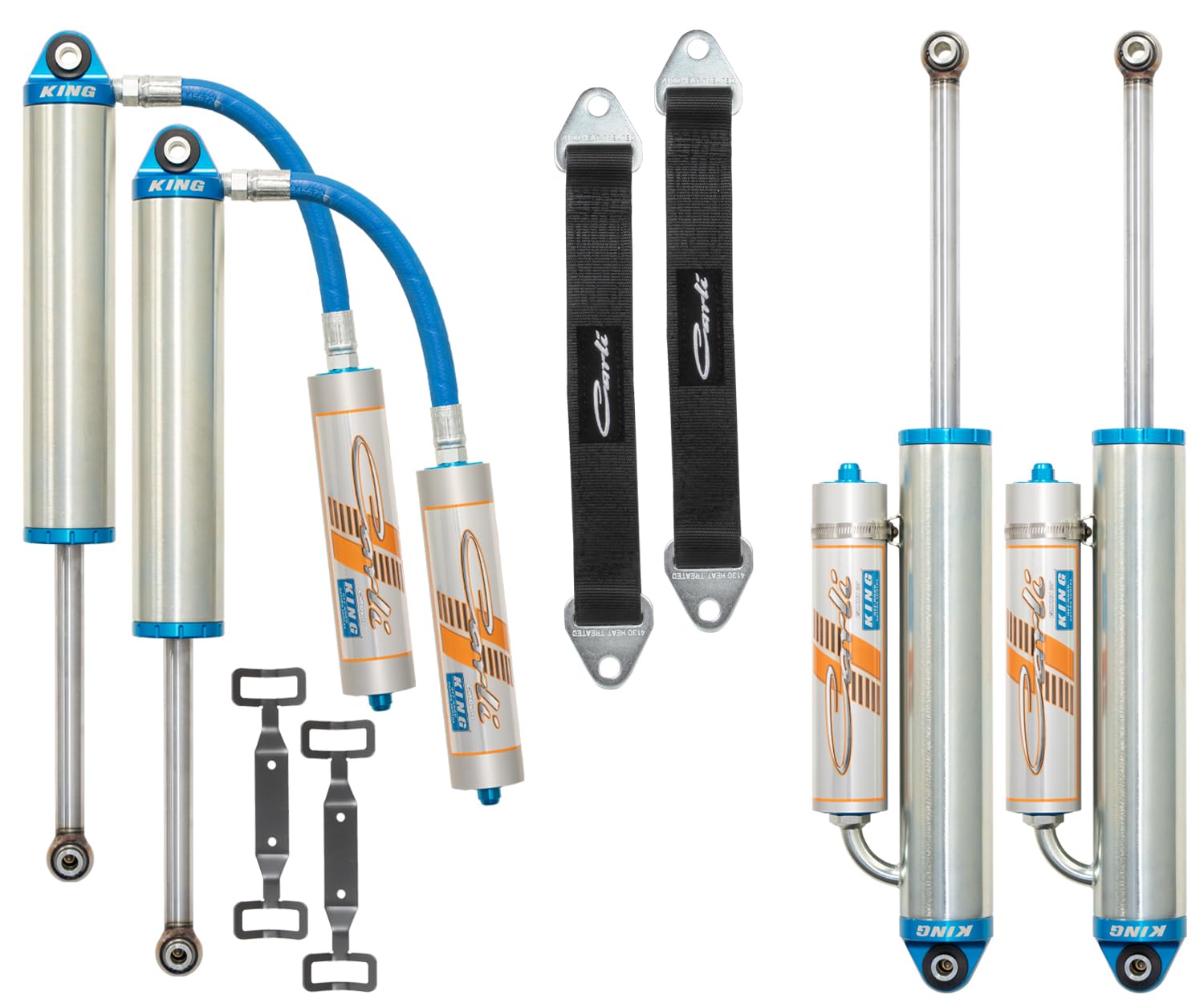 Carli Tuned King 3.0" RR 3" Lift Front & Rear Shock PKG 03-12 RAM 2500/3500 4X4 Diesel