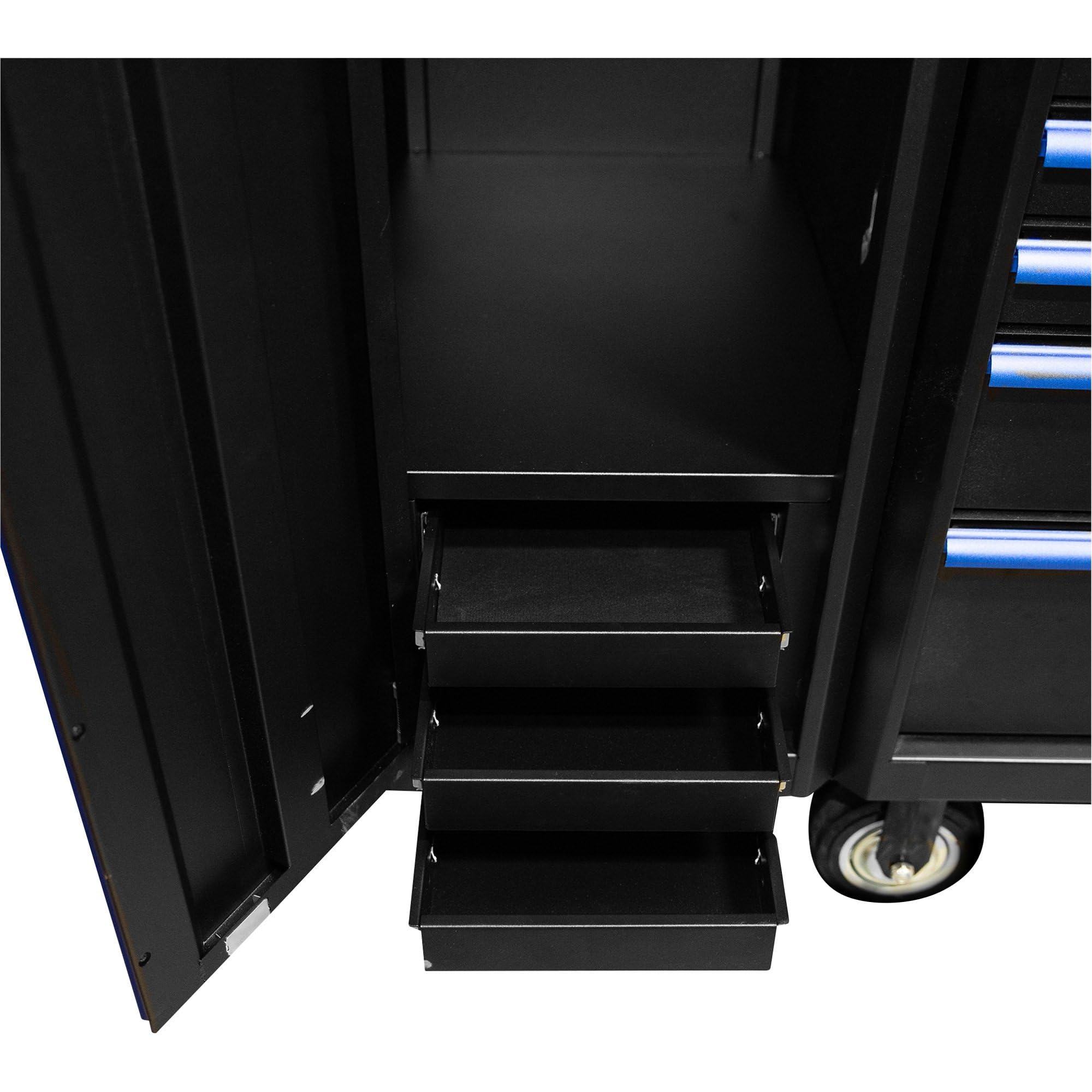 3-Drawer Montezuma Lockable Tool Organization and Storage Side Locker, 16" x 24"