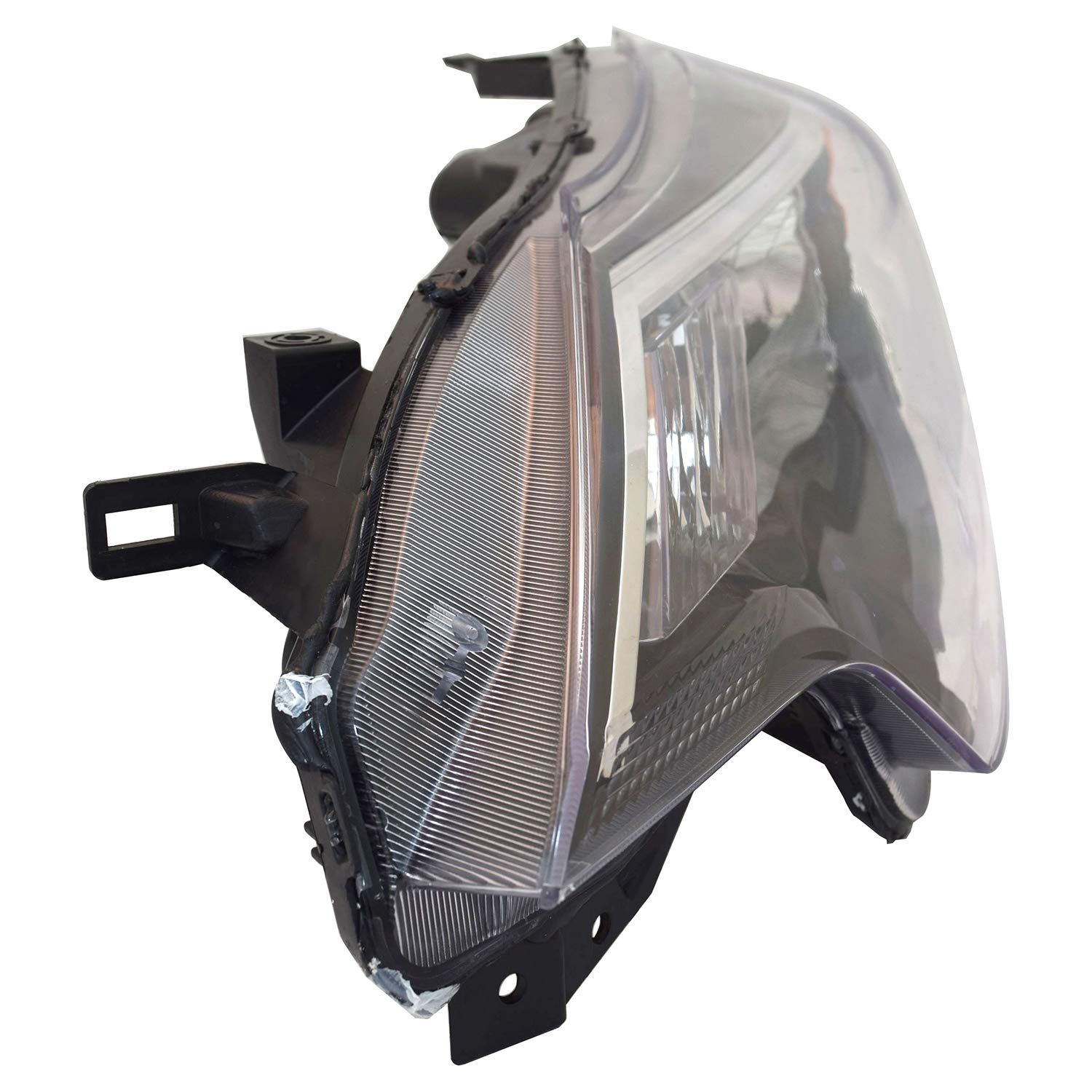 Left TYC Headlight Assembly Compatible with 2017-2019 Nissan Versa