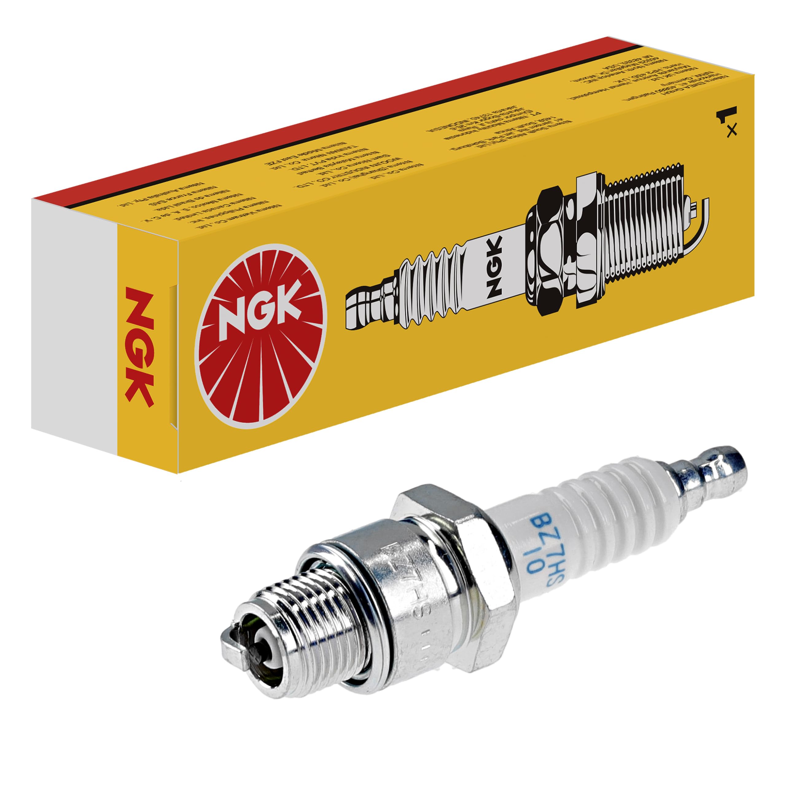 Standard NGK Spark Plug - BZ7HS-10, 1 pack