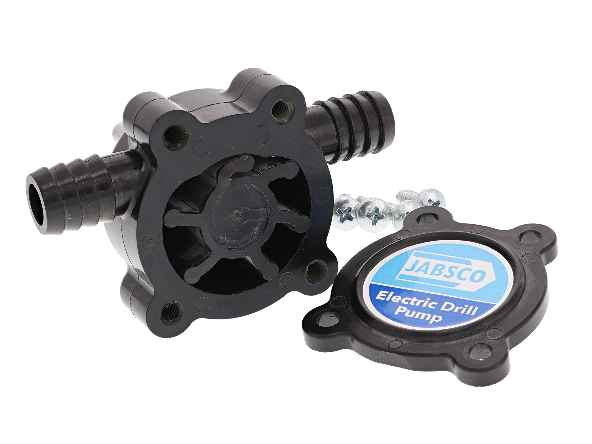 Self Priming Jabsco 17250-0003 Electric Drill Pump , Black
