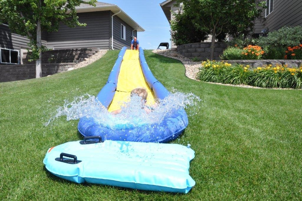 Backyard Turbo Chute Water Slide Package