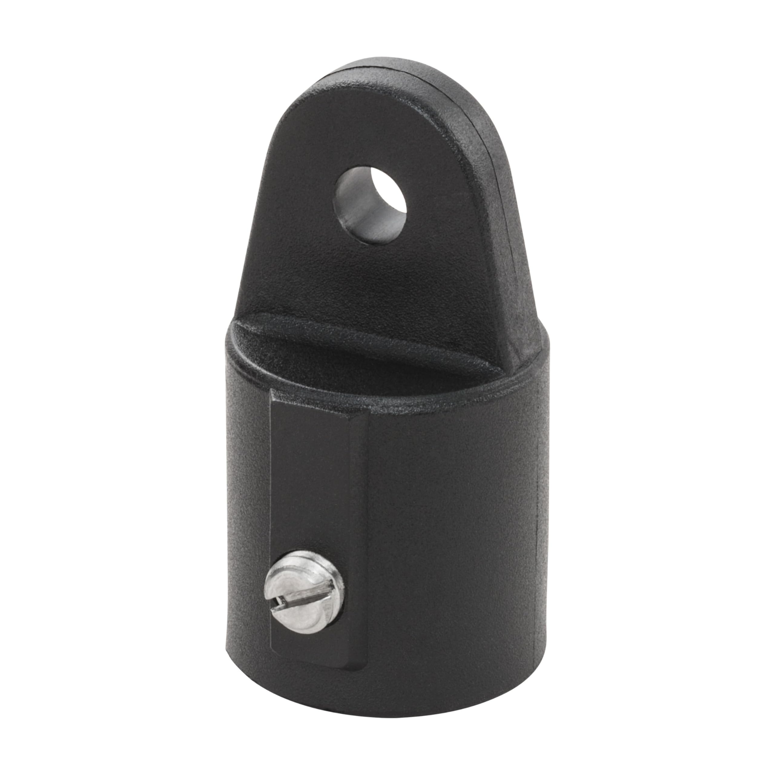 3/4" Inside Eye Top Fitting Whitecap 3416BP with Set Screw - Black, Pair