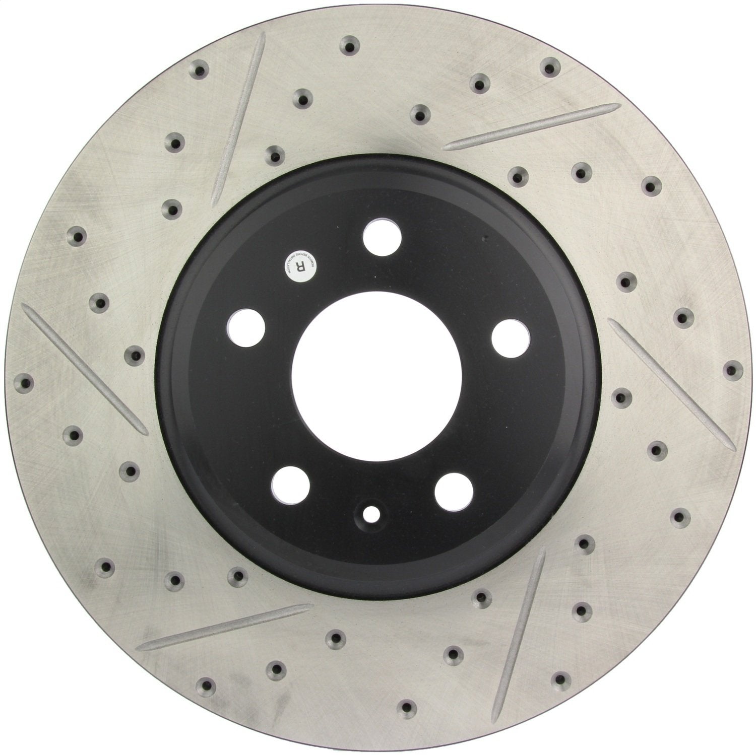 Sport Drilled/Slotted Brake Rotor StopTech 127.33123R (Front Right), 1 Pack