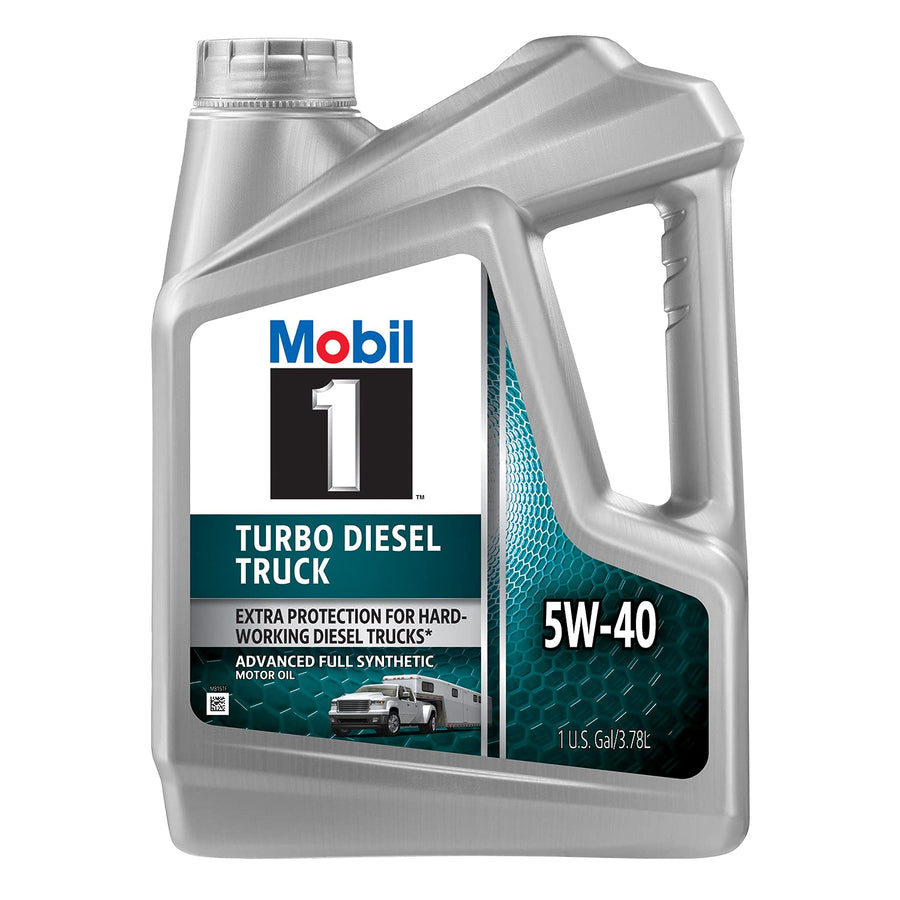 5W-40 Mobil 1 Turbo Diesel Truck Full Synthetic Motor Oil, 1 Gal
