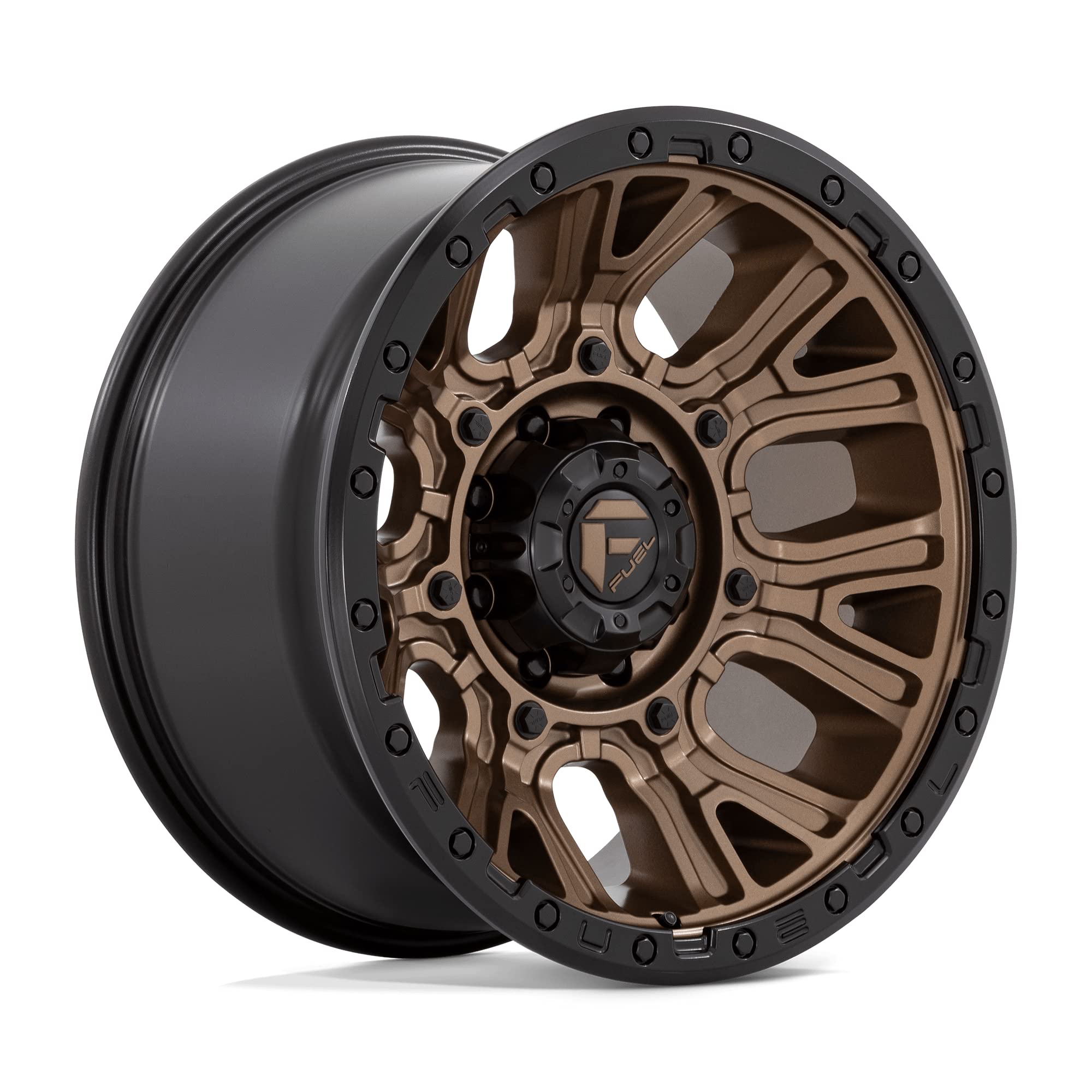 D826 TRACTION FUEL OFF-ROAD 20X10, 8X170, 4.79, 18mm MATTE BRONZE WITH BLACK RING - D82620001747