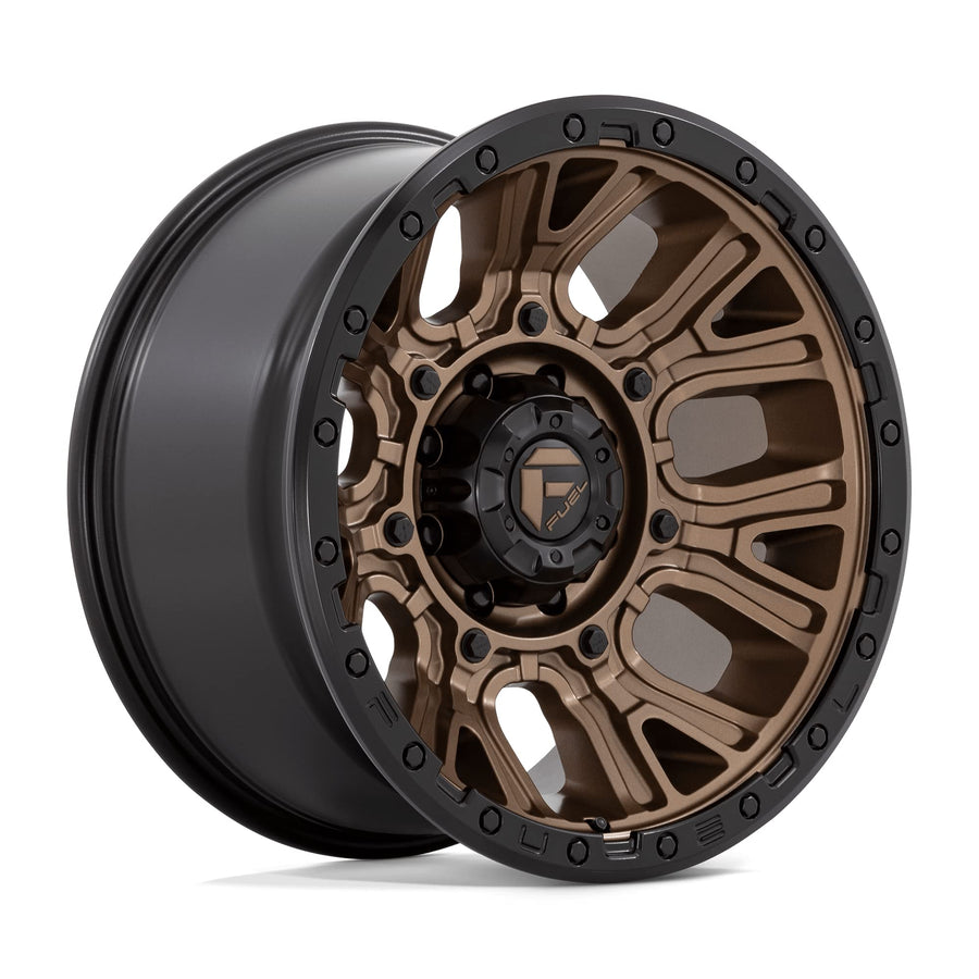 D826 TRACTION FUEL OFF-ROAD 20X10, 8X170, 4.79, 18mm MATTE BRONZE WITH BLACK RING - D82620001747