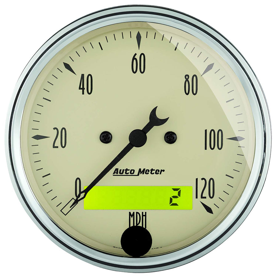Auto Meter Gauge Kit 7044-AB, 5 Pc, Nova 62-65, Mph/Fuel/Oilp/Wtmp/Bat, Ab