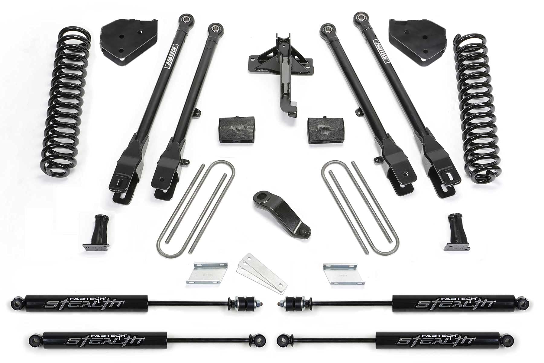 6 Fabtech 4LINK STLH Coil 2018 F45/550 Diesel