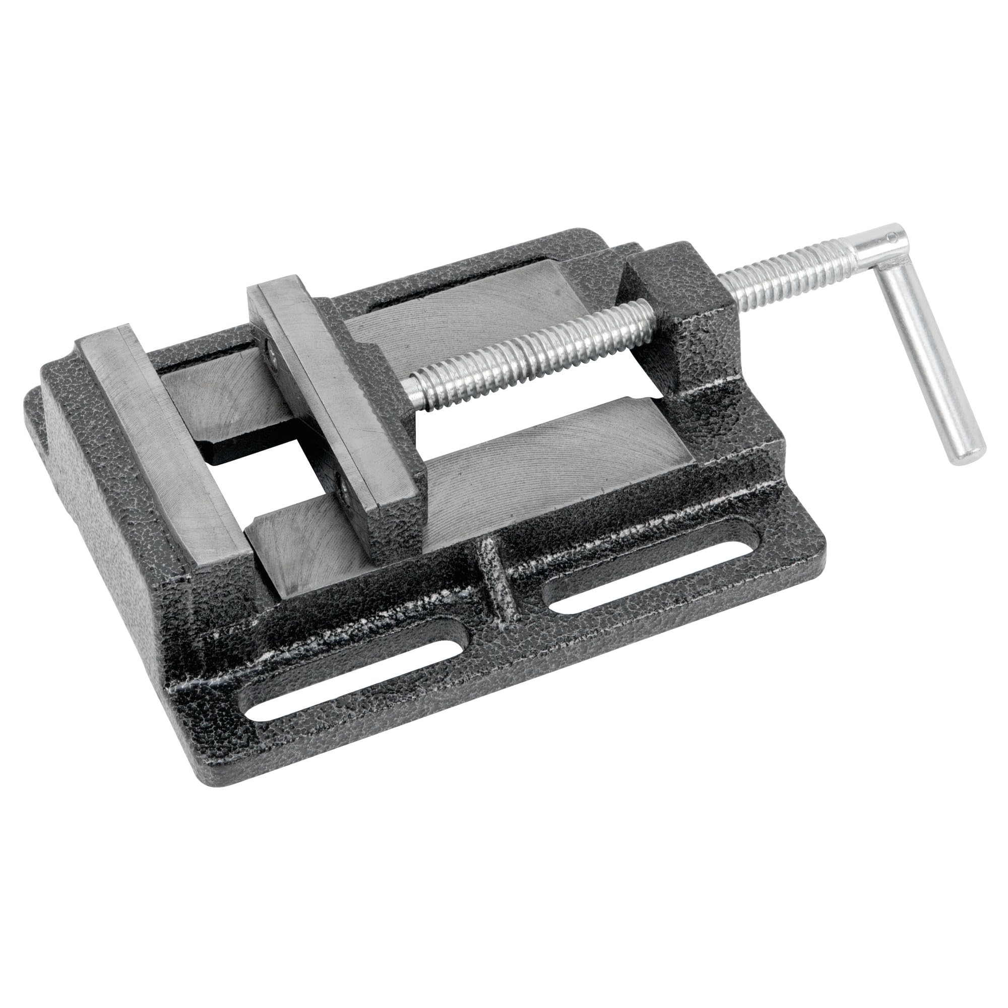 W3902 Performance Tool Drill Press Vise with Replaceable Hardened Steel Jaws and Precision Ground Base for Milling and Grinding, 4-Inch Jaw Opening