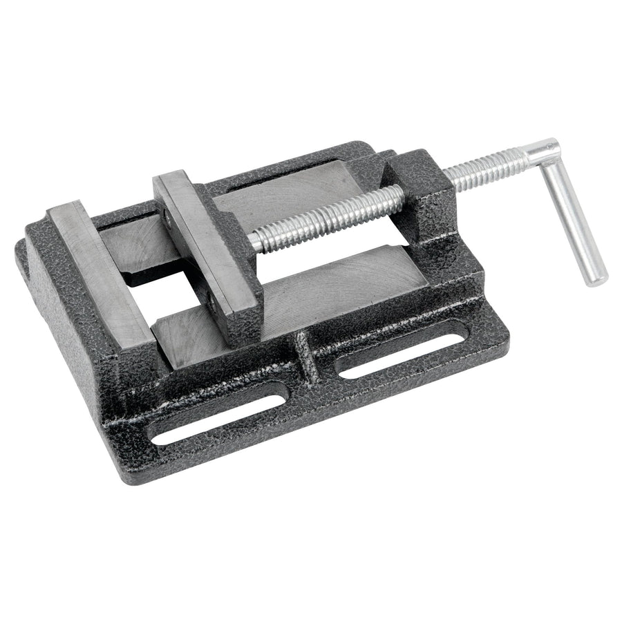 W3902 Performance Tool Drill Press Vise with Replaceable Hardened Steel Jaws and Precision Ground Base for Milling and Grinding, 4-Inch Jaw Opening