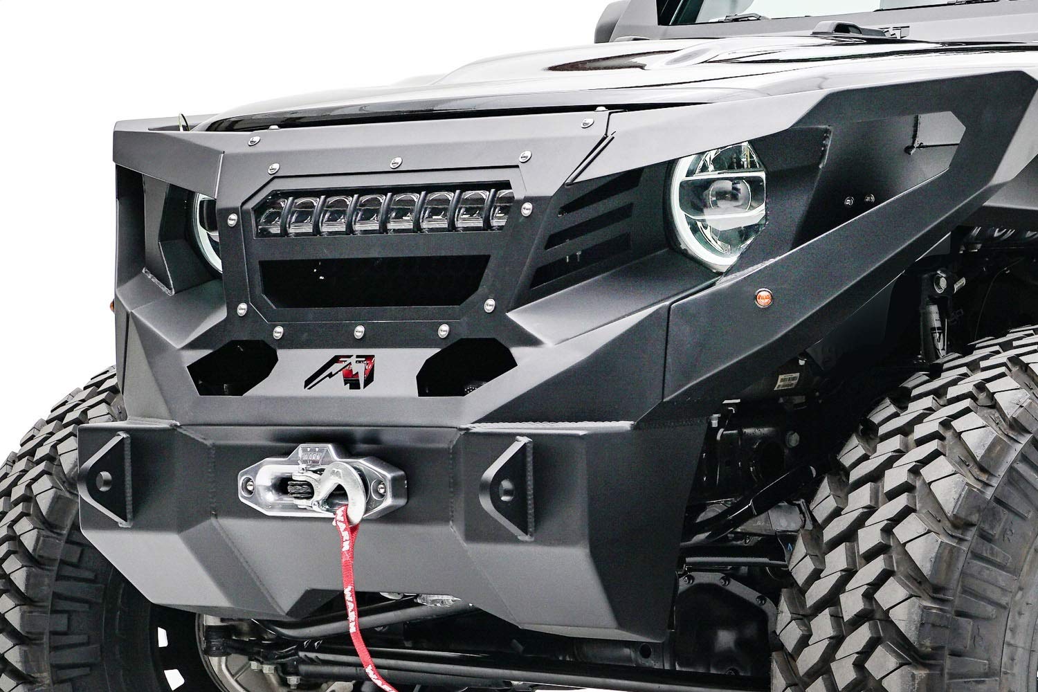 Jeeps 18-C Jl Grumper Light Bar Mount Bare Steel