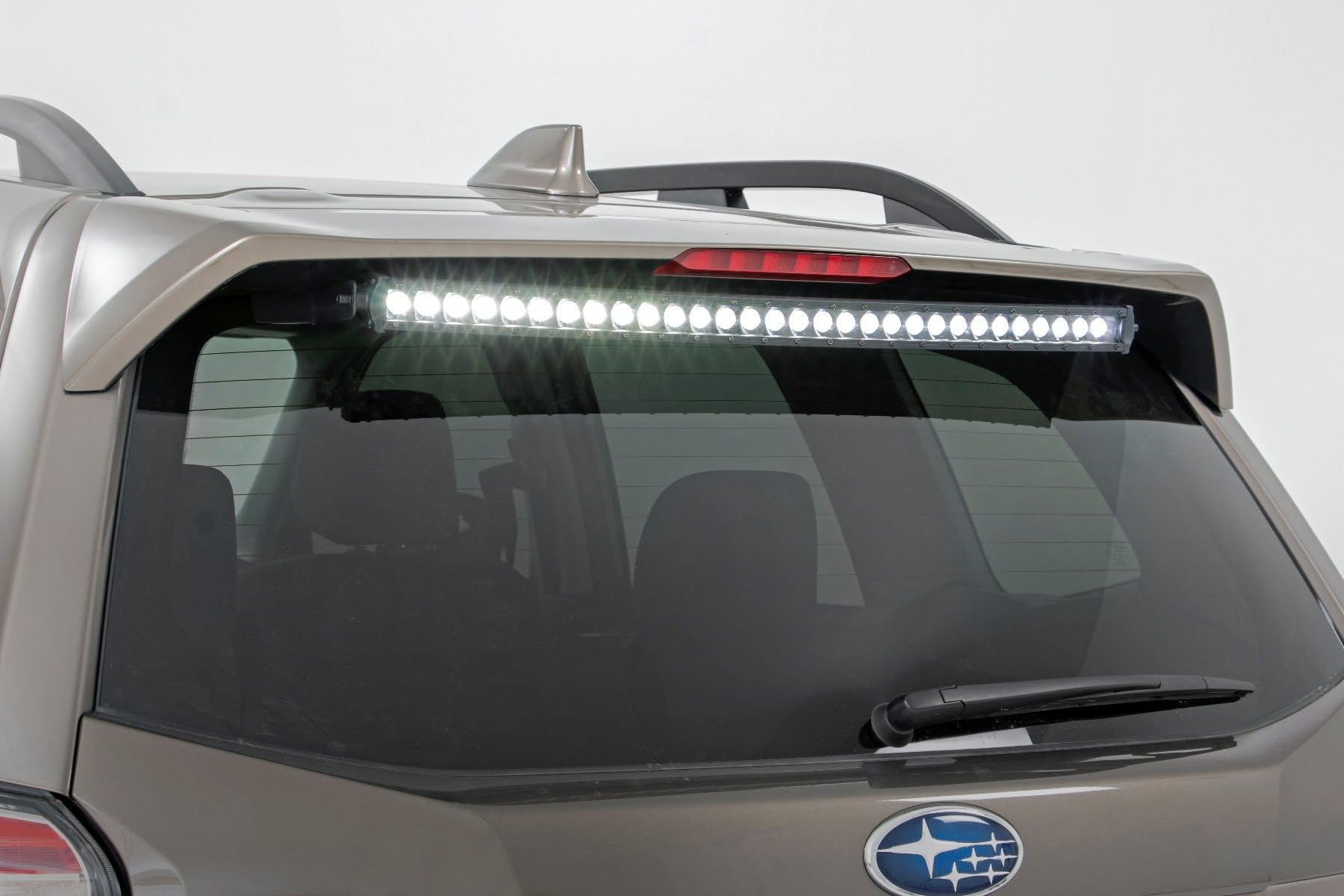30" Rough Country Curved LED Light Bar - 150W, 12,000 Lumens, Spot Focus Beam, Off-Road Lighting for Jeeps, Truck & UTV