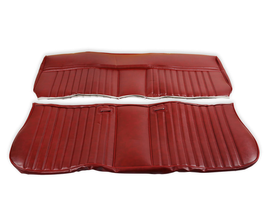 05-316 Brothers Trucks Seat Upholstery Kit - Deluxe Pleat Vinyl - Maroon