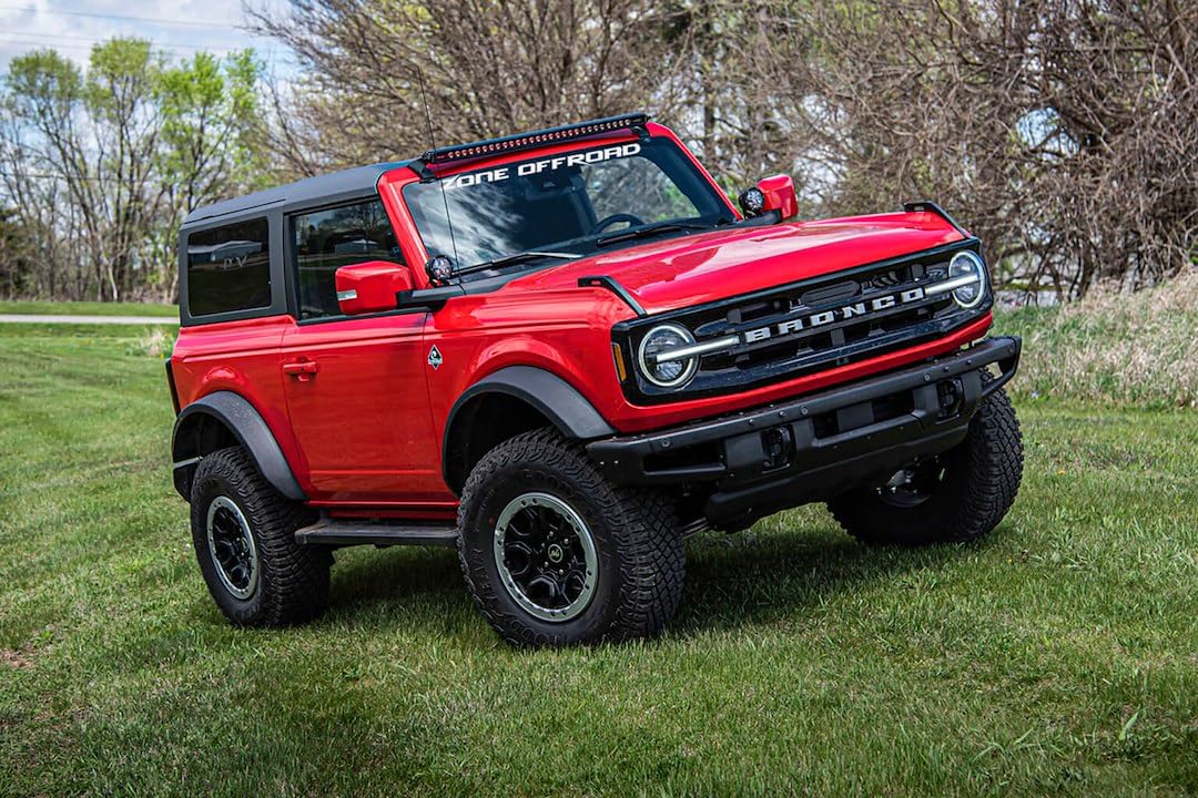 2 inch ReadyLift Suspension Lift Kit Offroad for Ford Bronco, Black