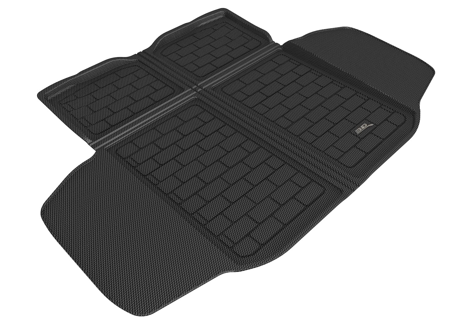 Kagu Cross Fold Cargo Liner (Black) 3D MAXpider Compatible with Honda Accord 2018-2021 - Cargo Liner