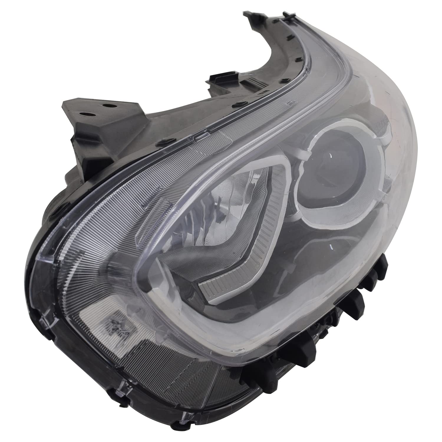 Left TYC Headlight Assembly Compatible with 2019-2021 Kia Forte