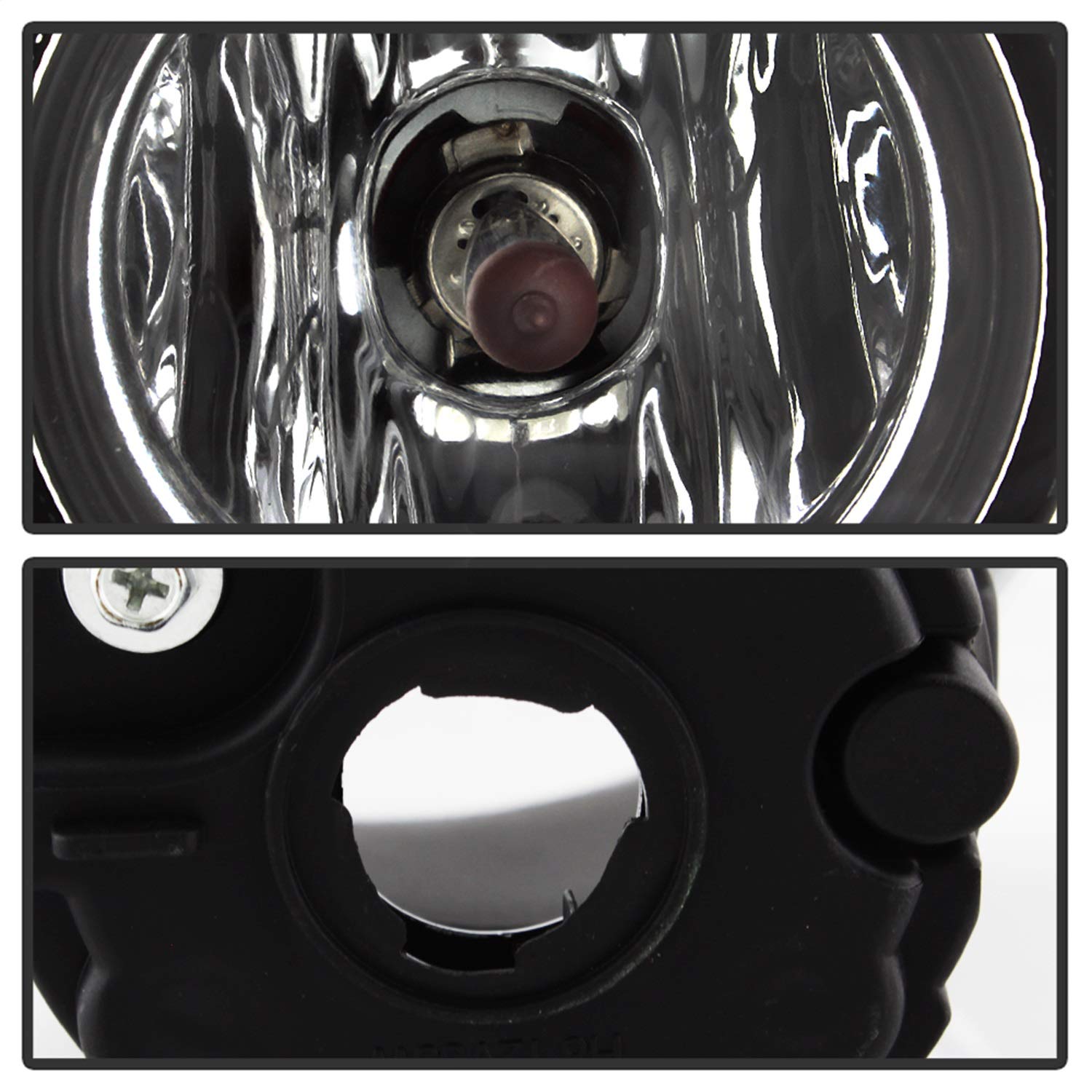 Nissan Rogue 2017-2018 Spyder 5084934 Sport Models Only OEM Fog Lights w/Switch - Clear
