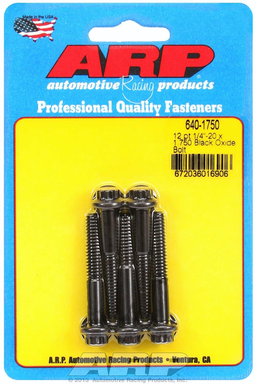 Black ARP (640-1750) Oxide Bolt