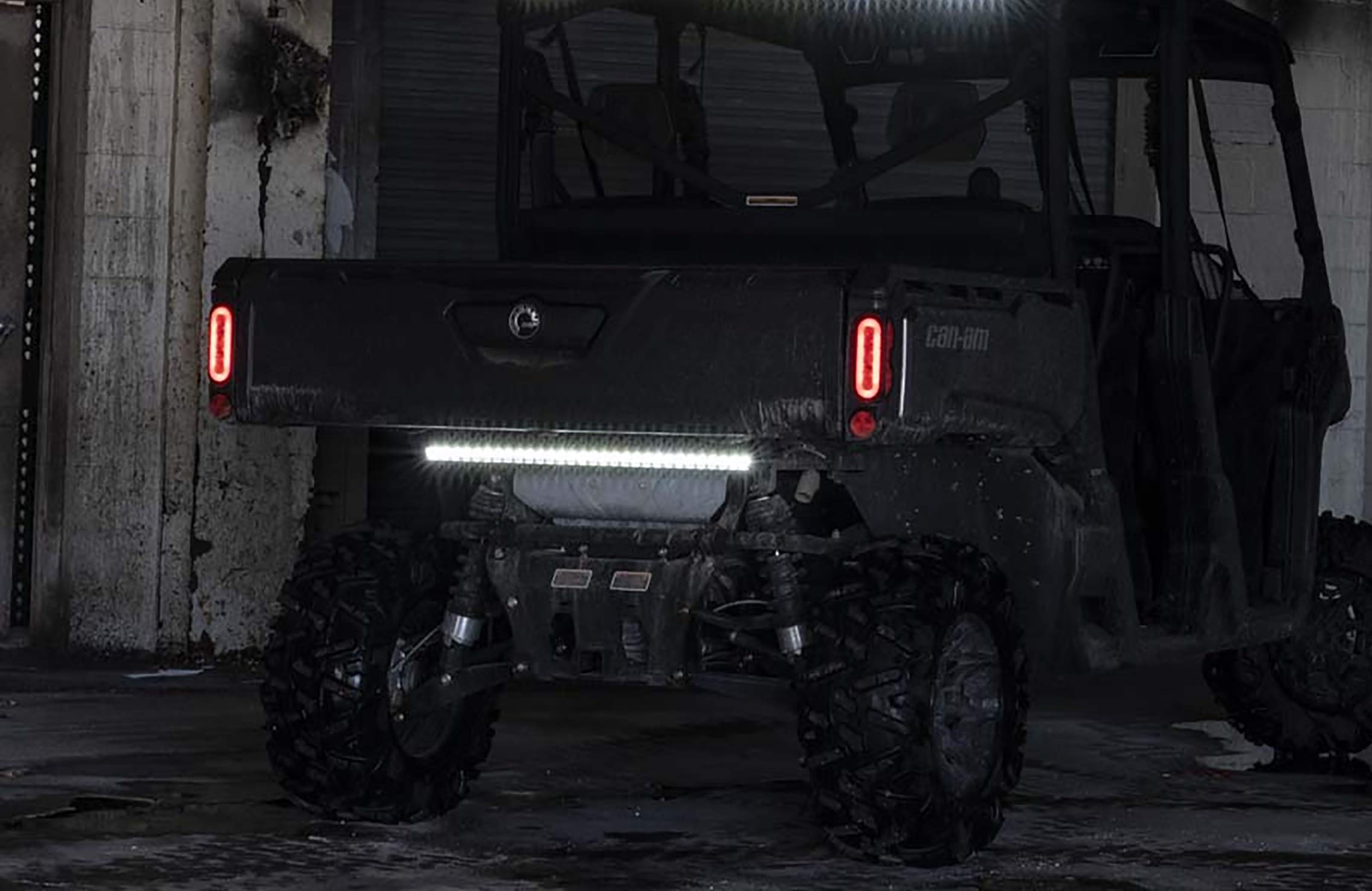 Rough Country 30" Rear Single Row LED Kit for 16-22 Can-Am Defender - 71016