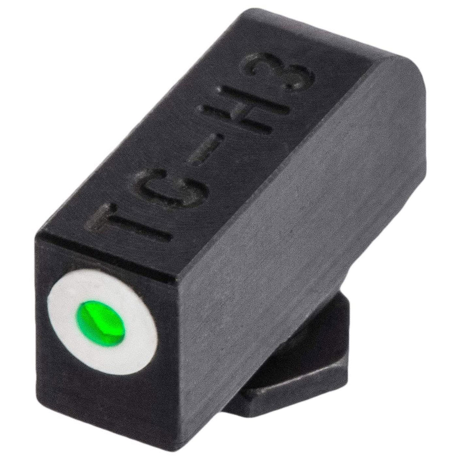 Tritium Pro TRUGLO Glow-in-The-Dark Handgun Night Sights for Glock Pistols, Glock 20, 21, 25, 28, 29, 30 and More, White Ring(Pack of 1)