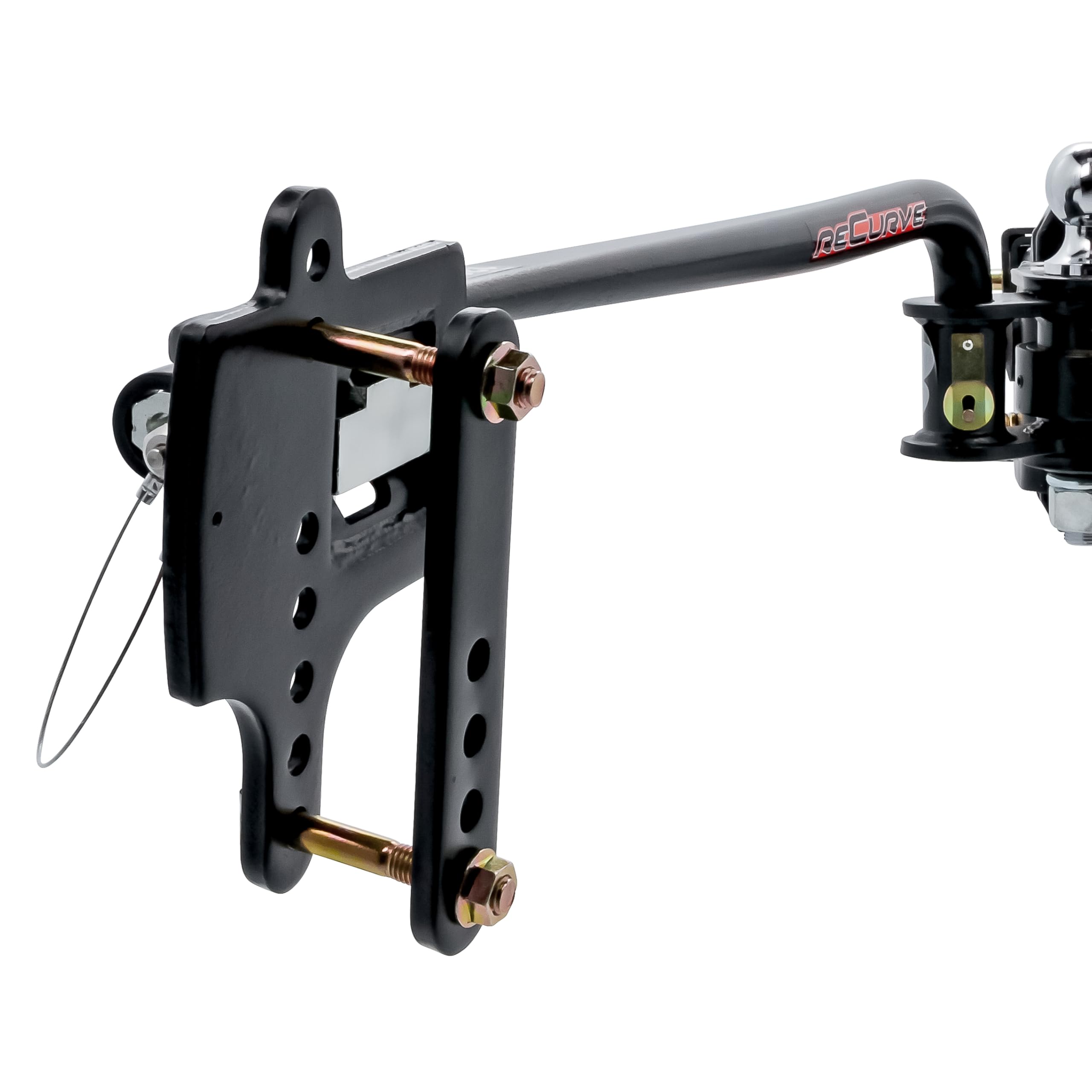 Eaz-Lift Camco ReCurve R3 1,200lb Camper/RV Weight Distribution Hitch |-Features Adjustable Sway Control & Includes 2-5/16" Hitch Ball w/15,000lb Max Rating - 1,400lb Max Tongue Weight Rating (48753)