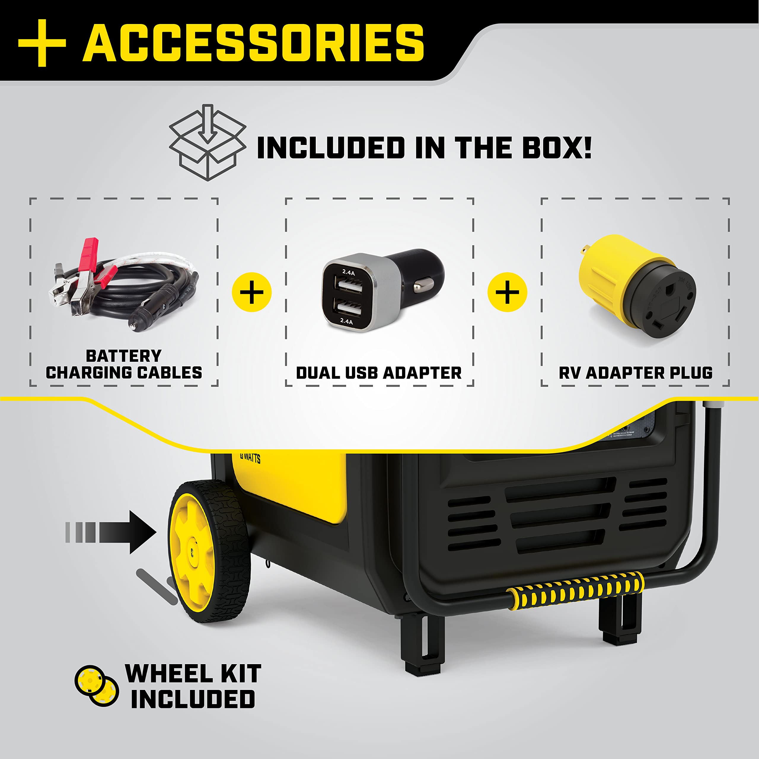 8500-Watt Champion Power Equipment Electric Start Home Backup Portable Inverter Generator with Quiet Technology and CO Shield