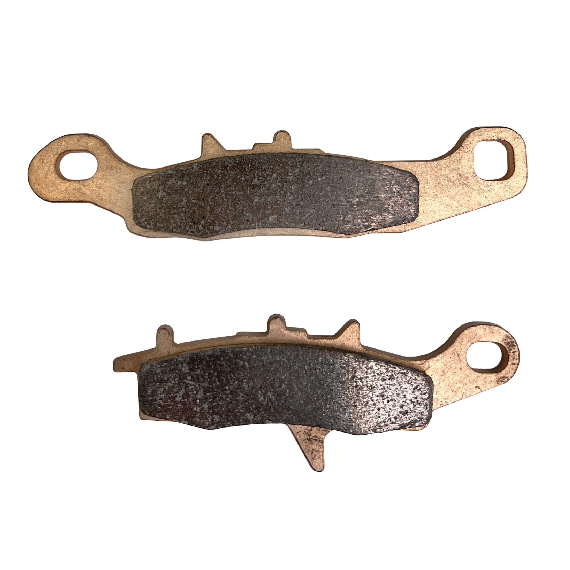 Demon Front Left Powersports Sintered Brake Pads for Kawasaki Prairie/Brute Force/KFX 450, Sintered Metallic Material Better Grip, Reduced Brake Fade, Longer Life (See Fitment Details in Description)