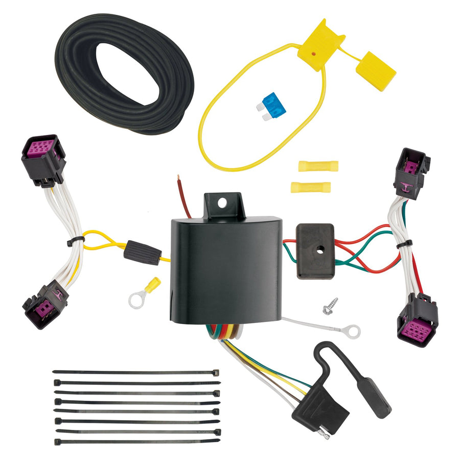 T-One® TEKONSHA Harness T-Connector, 4-Way Flat, Compatible with Select Chevrolet Sonic