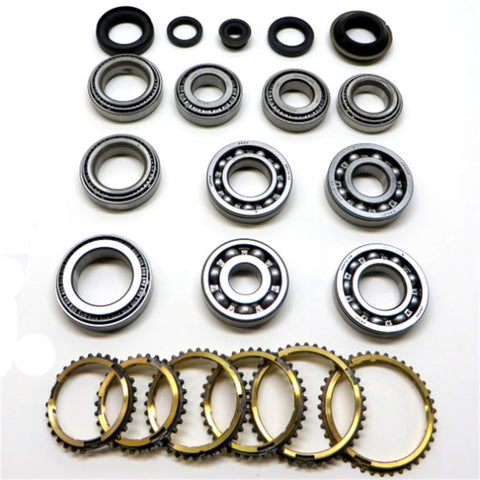 2003+ Mitsubishi Lancer Evolution Manual Transmission Bearing Kit with Synchros