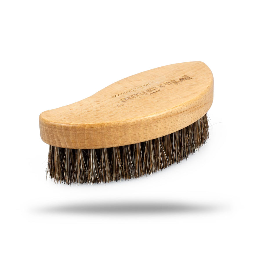 Maxshine Ergonomic Universal Interior Detailing Brush | Soft Horsehair & PP Bristles | Durable Car Cleaning Brush for Leather Seats, Upholstery, Dashboards & Interior Fabric Surfaces