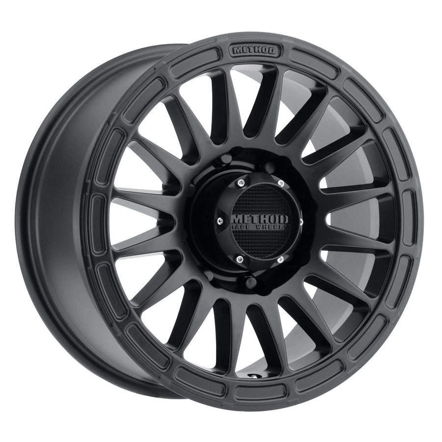 Method Race Wheels 17x8.5" Matte Black 8x6.5", 0mm offset 4.75" Backspace, MR31478580500