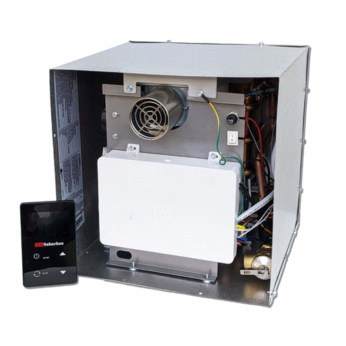 60,000 BTU Suburban RV Tankless Water Heater - Endless Hot Water Supply, Energy Saving, Digital User Control Center, Designed for Safety, Freeze Protection (ST-60)
