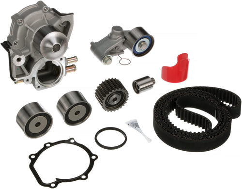 Gates Engine Timing Belt Kit with Water Pump TCKWP328N