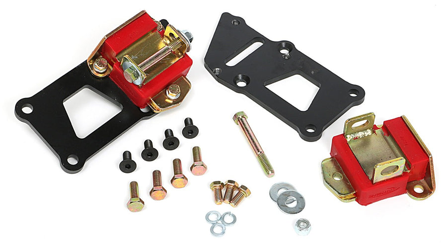 MOUNT KIT-LS TRANS-DAPT PERFORMANCE INTO SBC CHASSIS 1 1/4" BACK W/POLY PADS (4587)
