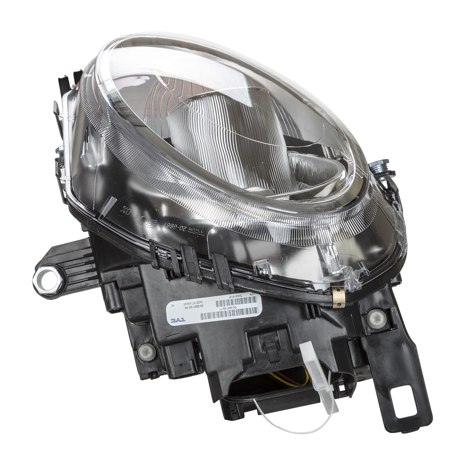Right TYC Headlight Assembly Compatible with 2007-2013 Mini Mini Cooper