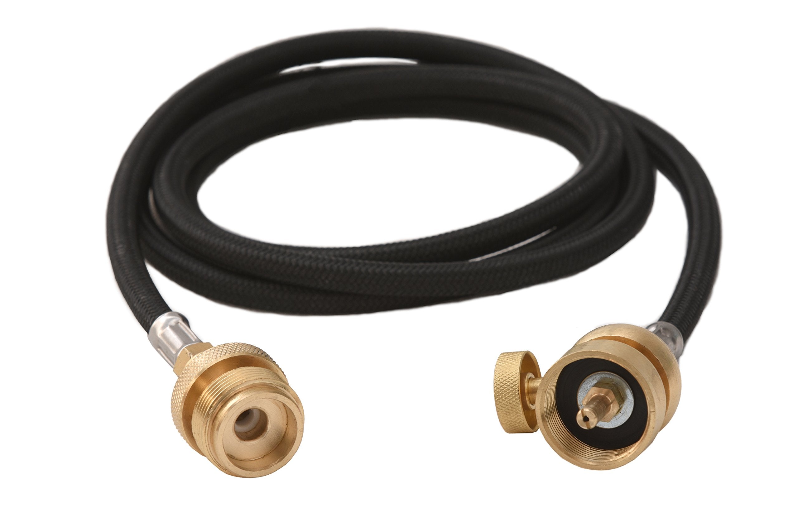 5-FT Flame King YSNMT48 Flexible Extension Hose for 1Lb Propane Tank Cylinders