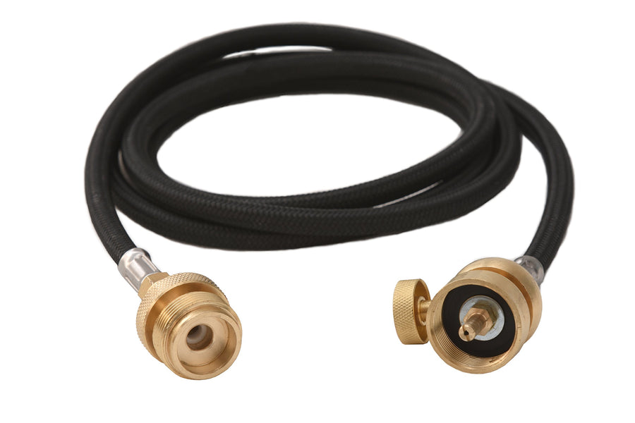 5-FT Flame King YSNMT48 Flexible Extension Hose for 1Lb Propane Tank Cylinders