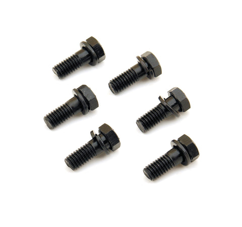 Pressure Plate Bolts Mr. Gasket Chev/Chry, Black