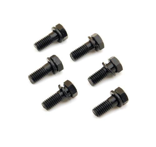 Pressure Plate Bolts Mr. Gasket Chev/Chry, Black