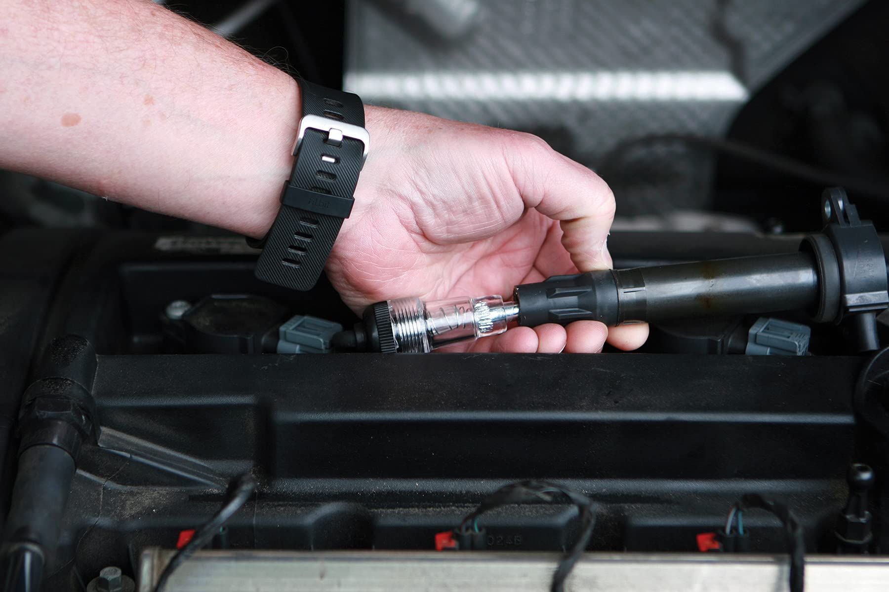 Inline Ignition Spark Tester Performance Tool W86554 - Reliable Spark and Efficient Combustion Improve Engine Performance
