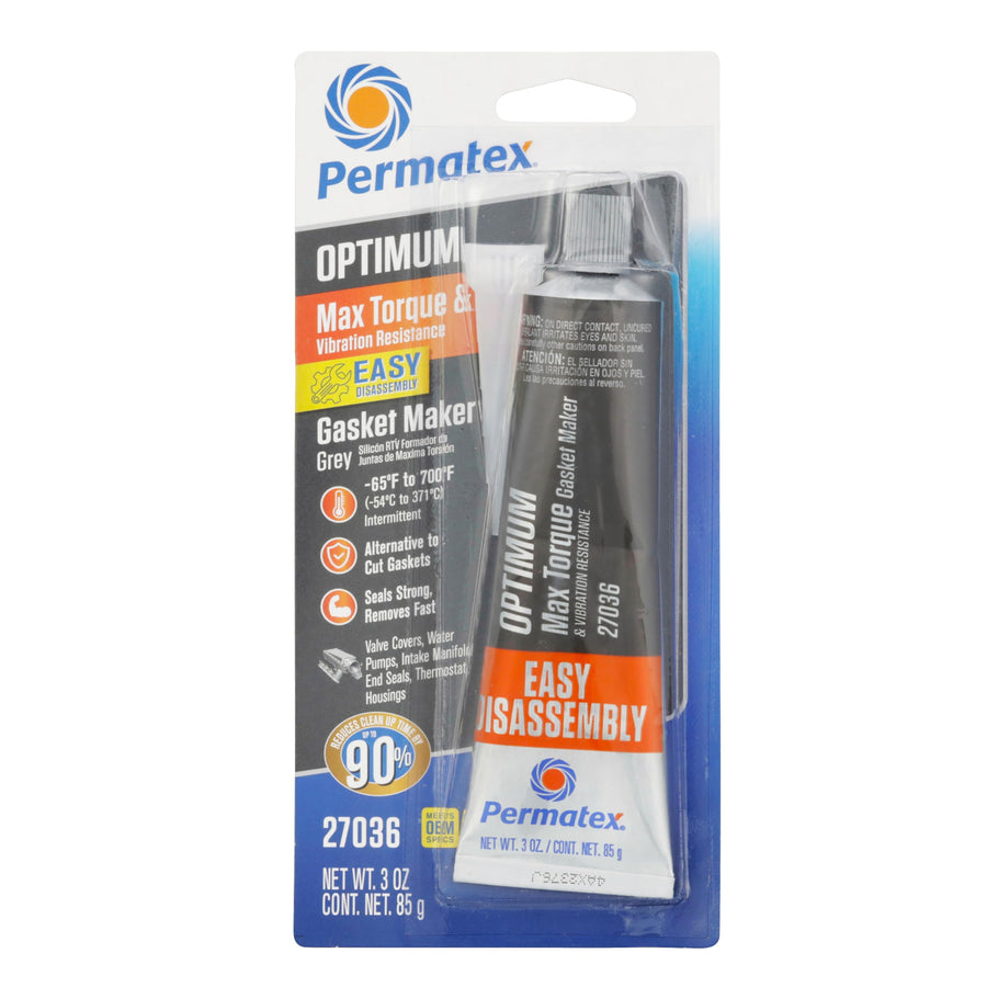 Optimum Grey Permatex Gasket Maker 3 oz
