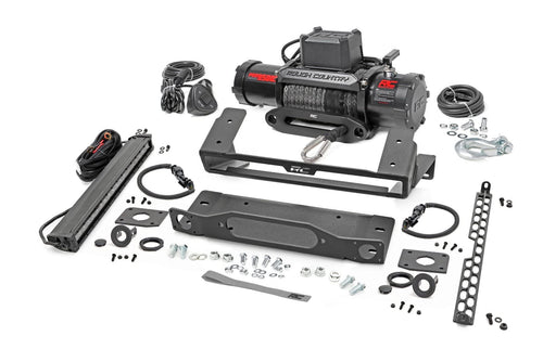 Rough Country Winch Mount LED for 2021-2024 Ford Bronco | PRO9500S - 51095