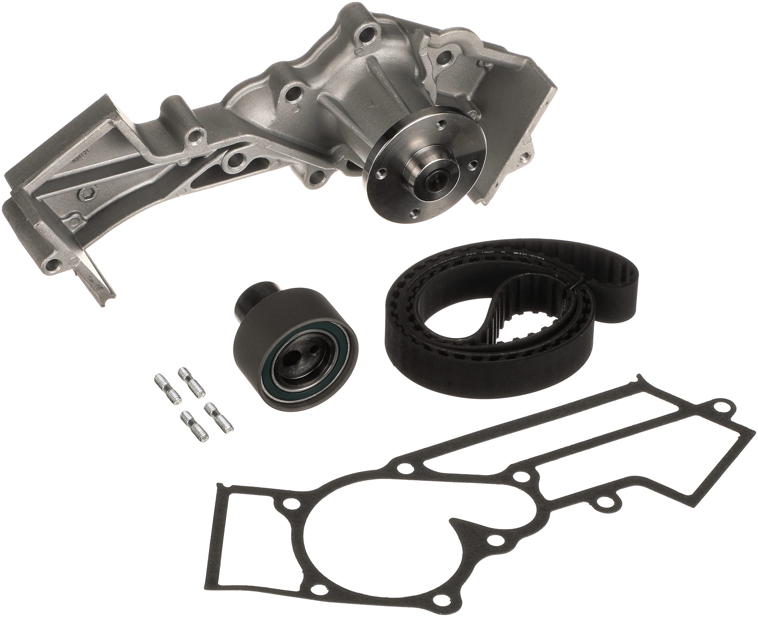 Gates PowerGrip TCKWP104B Premium Timing Belt Component Kit with Water Pump