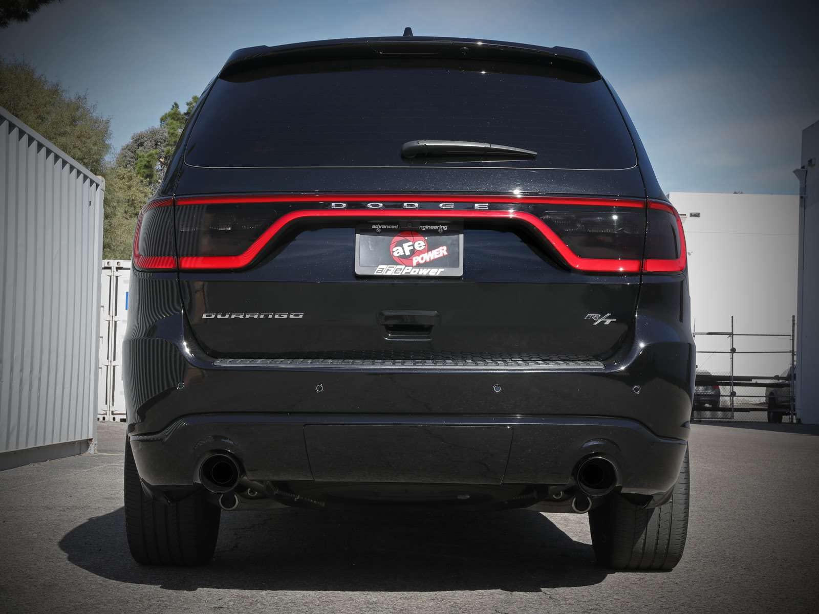 aFe Power MACH Force-Xp Cat-Back Exhaust System 304 Stainless Steel w/Black Tip Fit Dodge Durango 11-22 V6-3.6L/V8-5.7L 49-32086-B