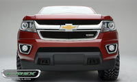 2015-2020 Colorado T-Rex Grilles Billet Grille, Black, 2 Pc, Overlay - PN #21267B