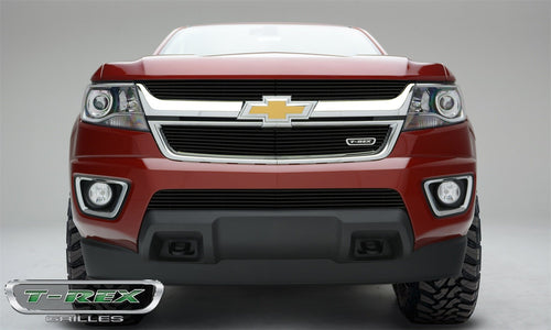 2015-2020 Colorado T-Rex Grilles Billet Grille, Black, 2 Pc, Overlay - PN #21267B